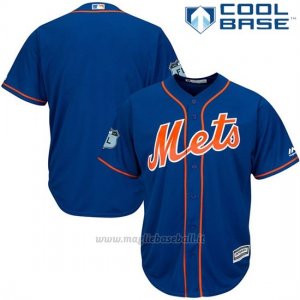 Maglia Baseball Uomo New York Mets 2017 Allenamento Primaverile Cool Base