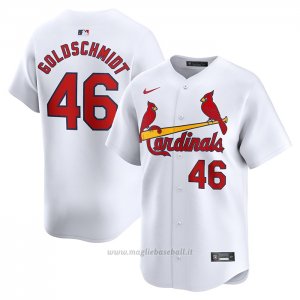 Maglia Baseball Uomo St. Louis Cardinals Paul Goldschmidt Home Limited Bianco