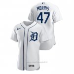 Maglia Baseball Uomo Detroit Tigers Jack Morris Autentico Bianco