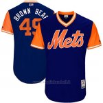 Maglia Baseball Uomo New York Mets 2017 Little League World Series Josh Smoker Royal