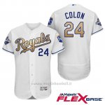 Maglia Baseball Uomo Kansas City Royals Campione 24 Christian Colon Flex Base Ors