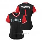 Maglia Baseball Donna Arizona Diamondbacks Jarrod Dyson 2018 Llws Players Weekend Zoombiya Nero