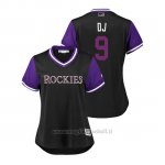 Maglia Baseball Donna Colorado Rockies Dj Lemahieu 2018 Llws Players Weekend Dj Nero
