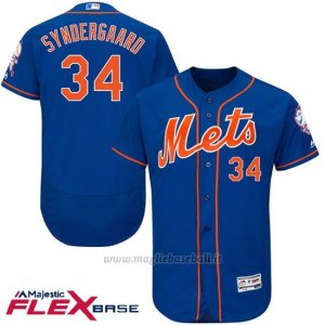 Maglia Baseball Uomo New York Mets Jacob Degrom Flex Base Alterner