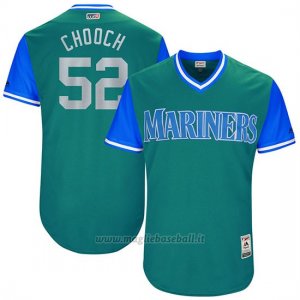 Maglia Baseball Uomo Seattle Mariners 2017 Little League World Series Carlos Ruiz Aqua