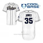 Maglia Baseball Uomo San Diego Padres Randy Jones 35 Bianco 1ªCool Base