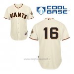 Maglia Baseball Uomo San Francisco Giants Angel Pagan 16 Crema 1ªCool Base