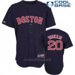Maglia Baseball Uomo Boston Red Sox Majestic 20 Jimmy Rollins Blu Cool Base Giocatore