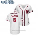 Maglia Baseball Donna Washington Nationals Anthony Rendon 2018 All Star Game Cool Base Bianco