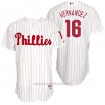 Maglia Baseball Uomo Philadelphia Phillies Cesar Hernandez Bianco Turn Back The Clock