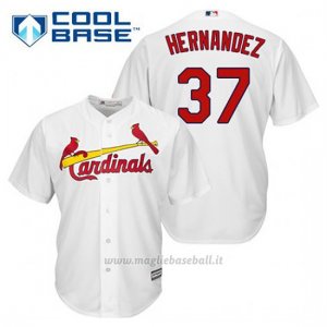 Maglia Baseball Uomo St. Louis Cardinals Keith Hernandez 37 Bianco 1ªCool Base