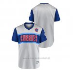 Maglia Baseball Hombre Chicago Cubs 2019 Little League Classic Replica Majestic Grigio