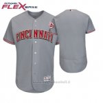 Maglia Baseball Uomo Cincinnati Reds Grigio 2018 Dia de la Madre Flex Base