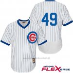 Maglia Baseball Uomo Chicago Cubs 49 Jake Arrieta Flex Base Autentico Collezione
