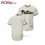 Maglia Baseball Uomo Philadelphia Phillies 2018 Dia de los Caidos Flex Base Crema
