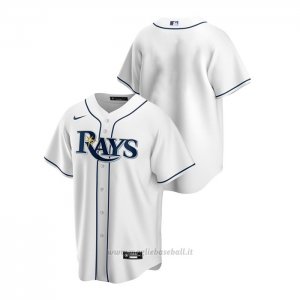 Maglia Baseball Uomo Tampa Bay Rays Replica Primera Bianco