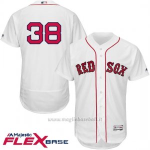 Maglia Baseball Uomo Boston Red Sox Rusney Castillo Autentico Collezione Bianco Flex Base