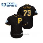 Maglia Baseball Uomo Pittsburgh Pirates Felipe Vazquez Cool Base Entrenamiento De Primavera 2019 Nero