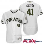 Maglia Baseball Uomo Pittsburgh Pirates Daniel Hudson Bianco 2018 1ªAlterner Flex Base