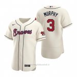 Maglia Baseball Uomo Atlanta Braves Dale Murphy Autentico 2020 Alternato Crema
