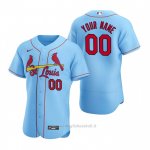 Maglia Baseball Uomo St. Louis Cardinals Personalizzate Autentico 2020 Alternato Blu