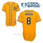 Maglia Baseball Uomo Oakland Athletics Joe Morgan 8 Or Alterner Cool Base