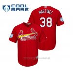 Maglia Baseball Uomo St. Louis Cardinals Jose Martinez Cool Base Entrenamiento De Primavera 2019 Rosso