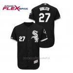 Maglia Baseball Uomo Chicago White Sox Lucas Giolito 150th Aniversario Patch Flex Base Nero