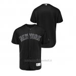 Maglia Baseball Uomo New Y Ork Yankees 2019 Players Weekend Autentico Nero