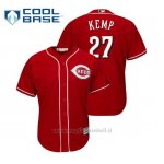 Maglia Baseball Uomo Cincinnati Reds Matt Kemp Cool Base Official Alternato Rojo