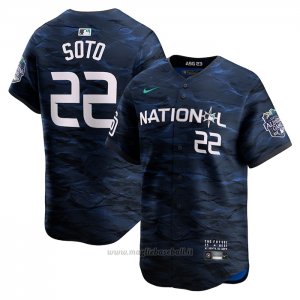 Maglia Baseball Uomo Juan Soto All Star 2023 Blu