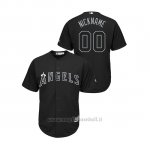 Maglia Baseball Uomo Los Angeles Angels Personalizzate 2019 Players Weekend Nickname Replica Nero