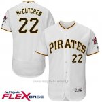 Maglia Baseball Uomo Pittsburgh Pirates Andrew Mccutchen Autentico Collezione Bianco Flex Base