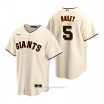 Maglia Baseball Uomo San Francisco Giants Patrick Bailey Replica 2020 Crema