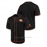 Maglia Baseball Uomo San Francisco Giants Button-down Stitches Team Color Nero