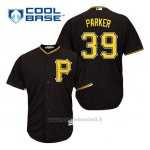 Maglia Baseball Uomo Pittsburgh Pirates Dave Parker 39 Nero Alterner Cool Base