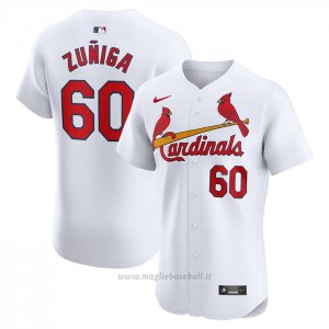 Maglia Baseball Uomo St. Louis Cardinals Guillermo Zuniga Home Elite Bianco