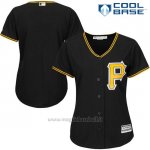 Maglia Baseball Uomo Pittsburgh Pirates Majestic Nero Cool Base