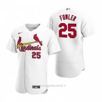 Maglia Baseball Uomo St. Louis Cardinals Dexter Fowler Autentico Primera Bianco
