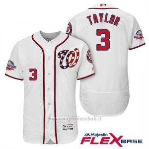 Maglia Baseball Uomo Washington Nationals Michael Taylor Bianco 2018 All Star 1ªAlterner Flex Base