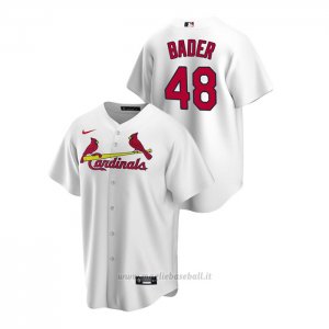 Maglia Baseball Uomo St. Louis Cardinals Harrison Bader Replica Primera Bianco