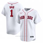 Maglia Baseball Uomo Boston Red Sox #1 Dad Home Limited Bianco