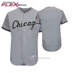 Maglia Baseball Uomo Chicago White Sox Grigio 2018 Dia de la Madre Flex Base