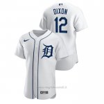 Maglia Baseball Uomo Detroit Tigers Brandon Dixon Autentico Bianco