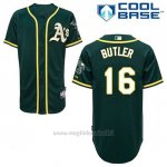 Maglia Baseball Uomo Oakland Athletics Billy Butler 16 Verde Alterner Cool Base