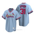 Maglia Baseball Uomo St. Louis Cardinals Jon Lester Cooperstown Collection Road Blu