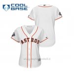 Maglia Baseball Donna Houston Astros 2019 World Series Bound Cool Base Bianco