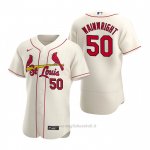 Maglia Baseball Uomo St. Louis Cardinals Adam Wainwright Autentico 2020 Alternato Crema