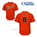 Maglia Baseball Uomo San Francisco Giants Hunter Pence 8 Arancione Alterner Cool Base