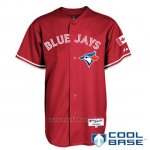 Maglia Baseball Uomo Toronto Blue Jays Rosso Cool Base